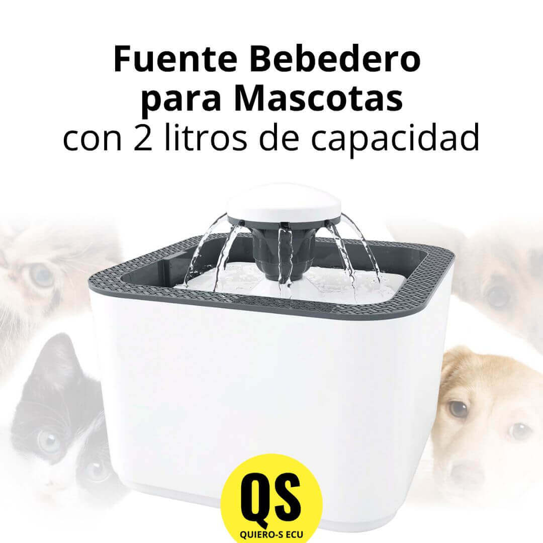 AQUAPET™ - Bebedero fuente mascotas
