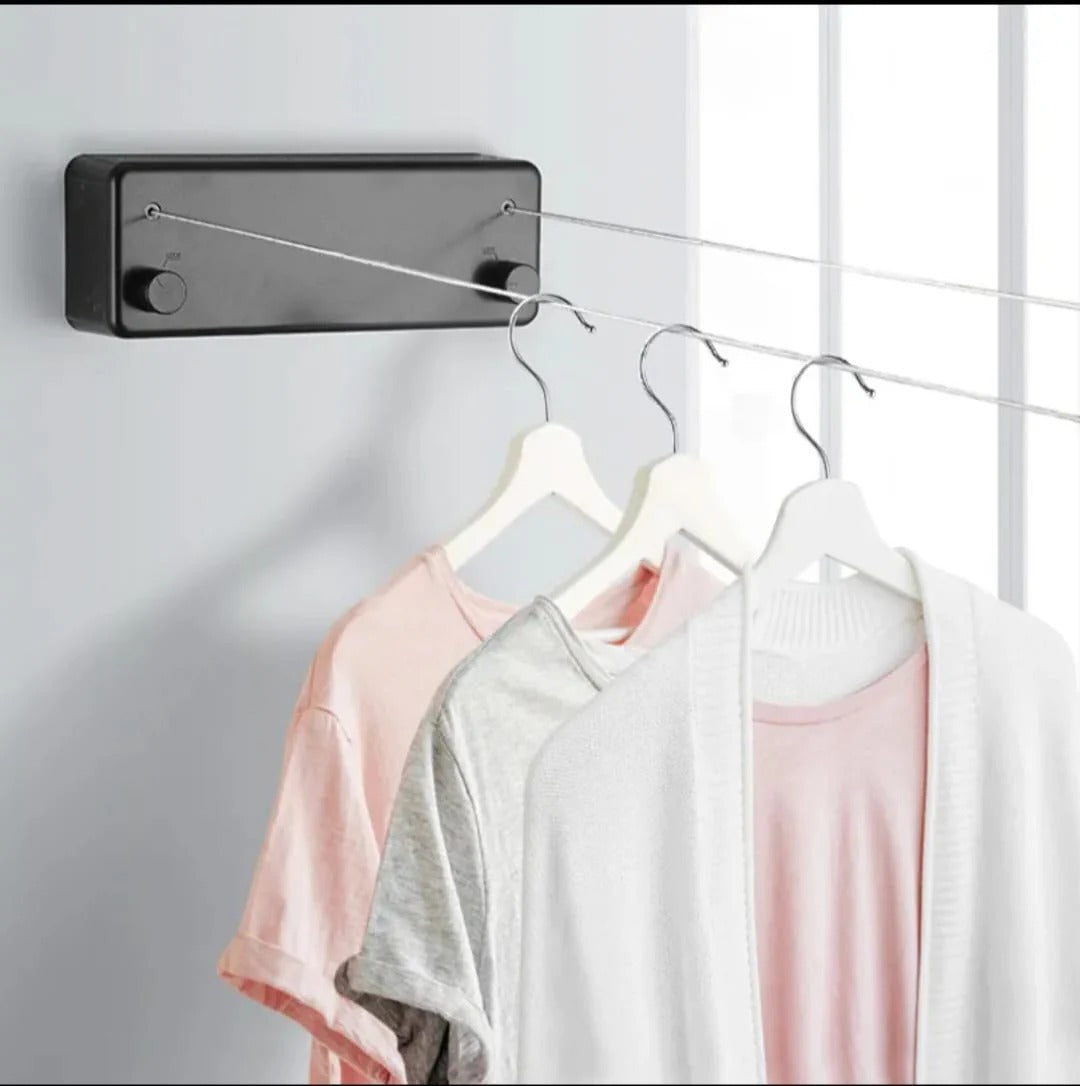 DRYNIX™ Tendedero Retráctil de Pared con Doble Cuerda